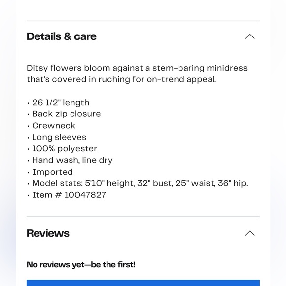 Lush Rouched Floral dress - Picture 5 of 5